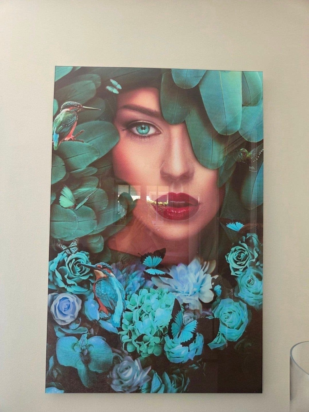 schilderij plexiglas, Ophalen