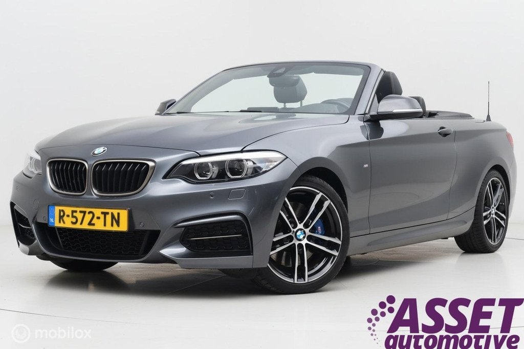 BMW M240i aut Cabrio High Executive M-Sport 443 pk | Keyless, Auto's, BMW, Automatische klimaatregeling, Achterwielaandrijving