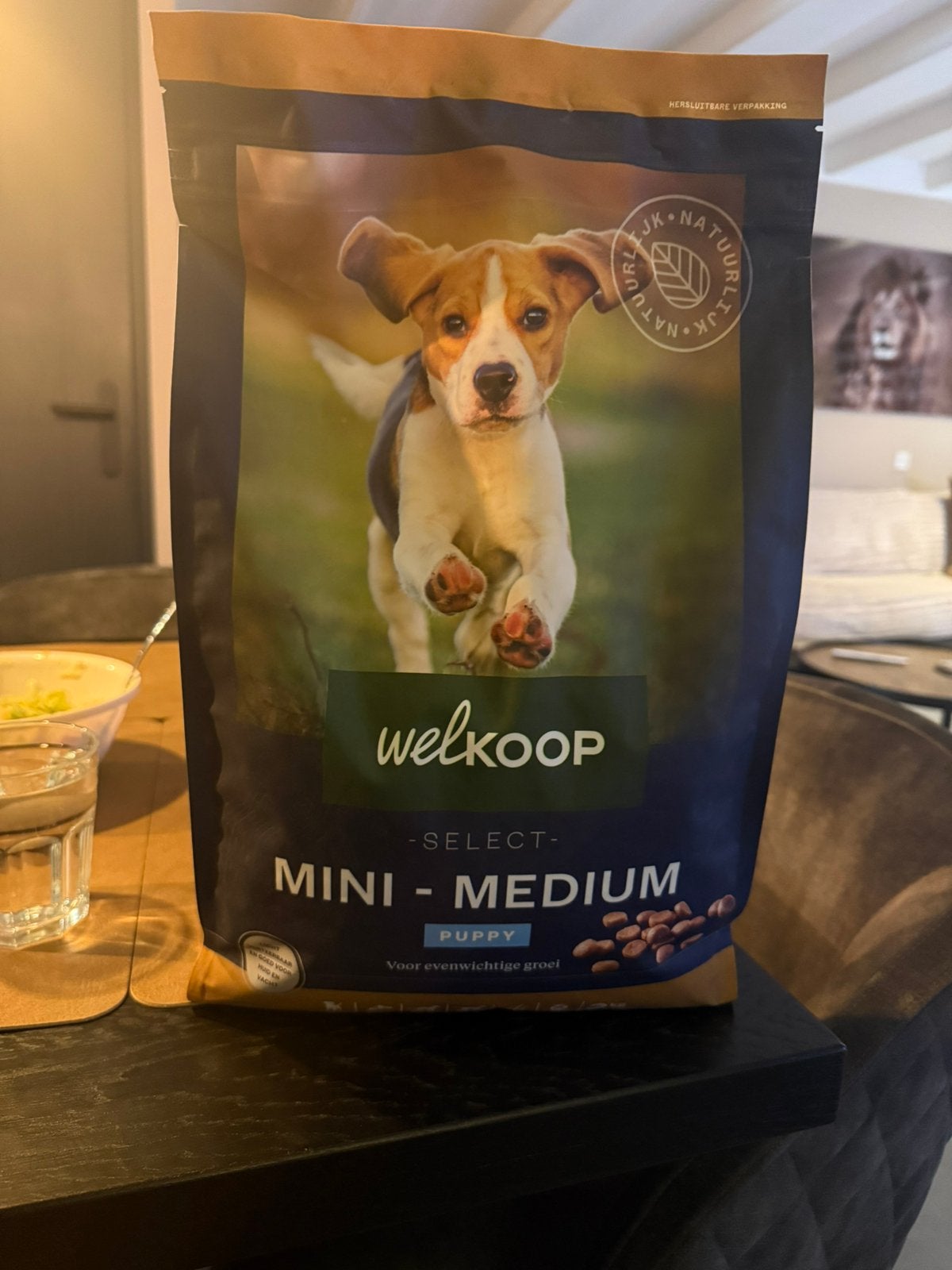 2x Welkoop Puppy Mini-Medium Hondenvoer 3 Kilogram kip, Ophalen, Hond
