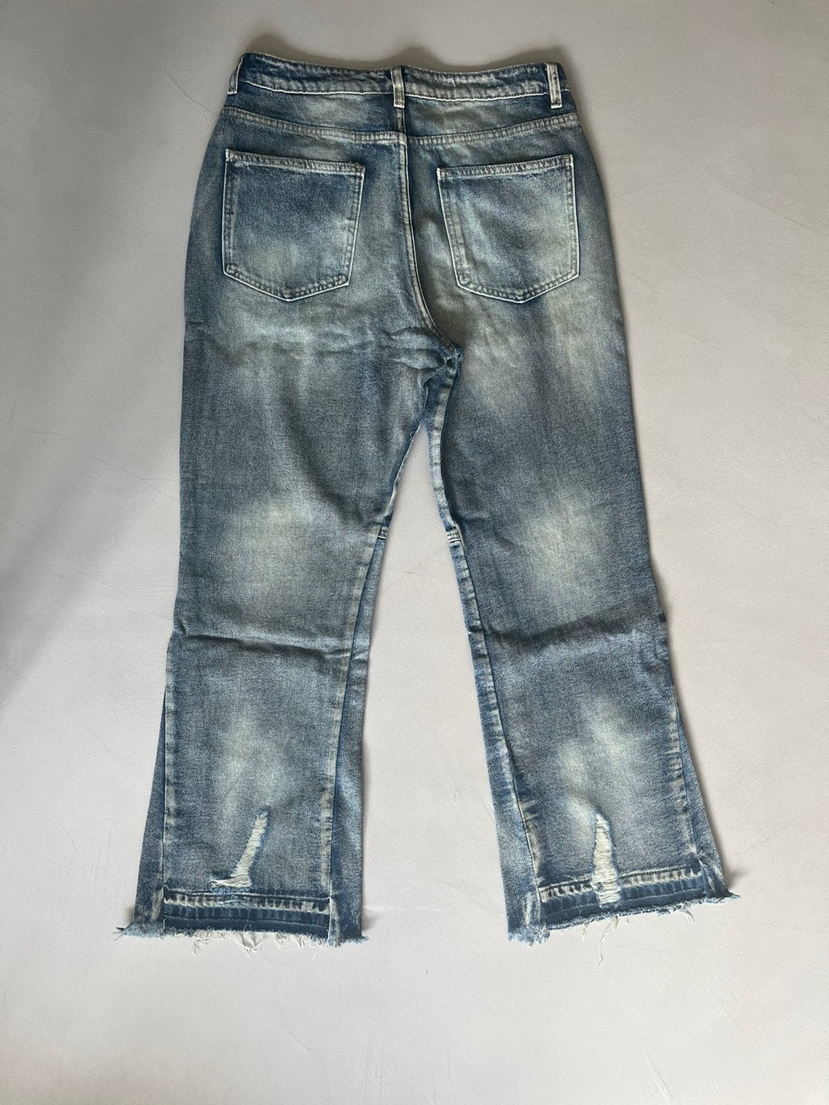 Mnml flared jeans, Verzenden, Zo goed als nieuw, Blauw, W32 (confectie 46) of kleiner