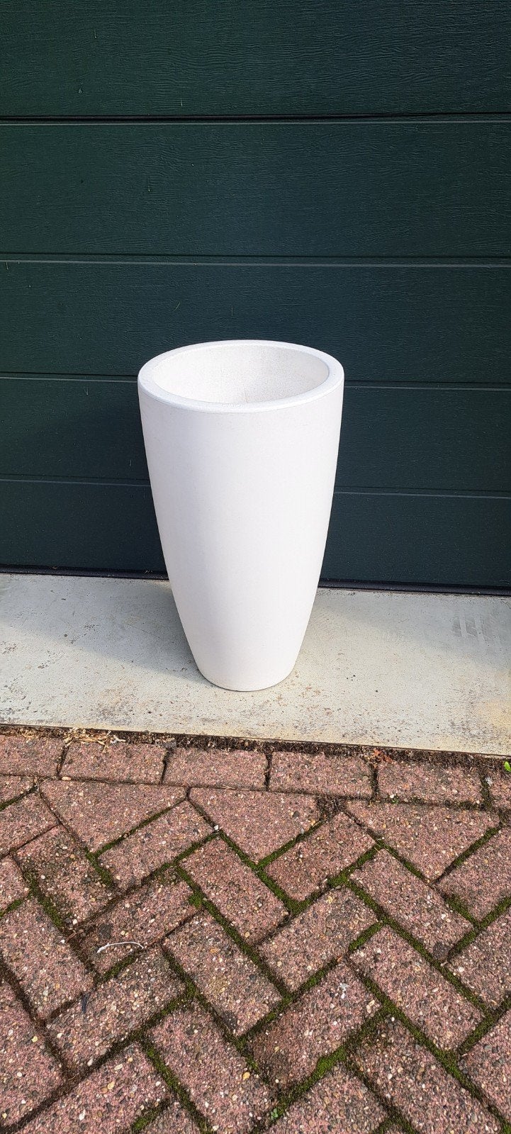 ELHO hoge kunststof plantenpot, Tuin en Terras, Kunststof, Gebruikt, Rond, Tuin