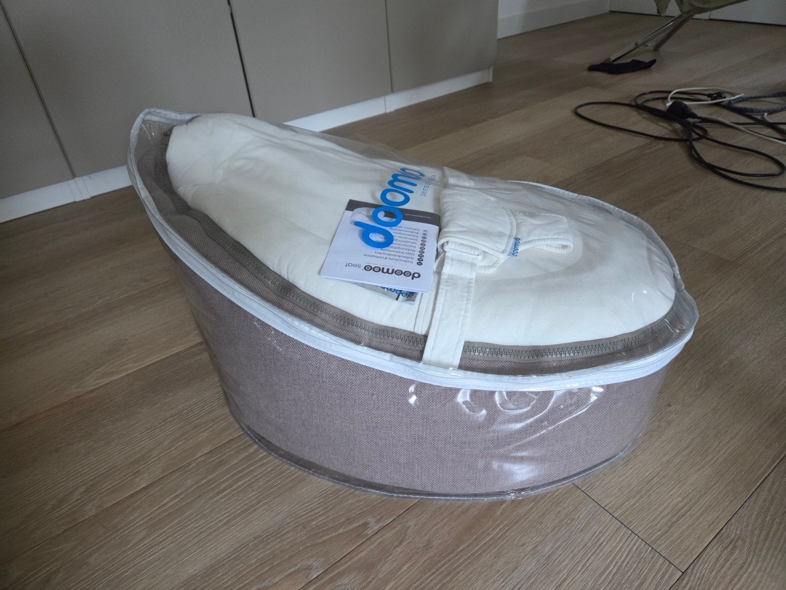 Doomoo Seat - Zitzak voor baby's - in zeer goede staat, Ophalen, Zo goed als nieuw, Overige typen, Gordel(s)