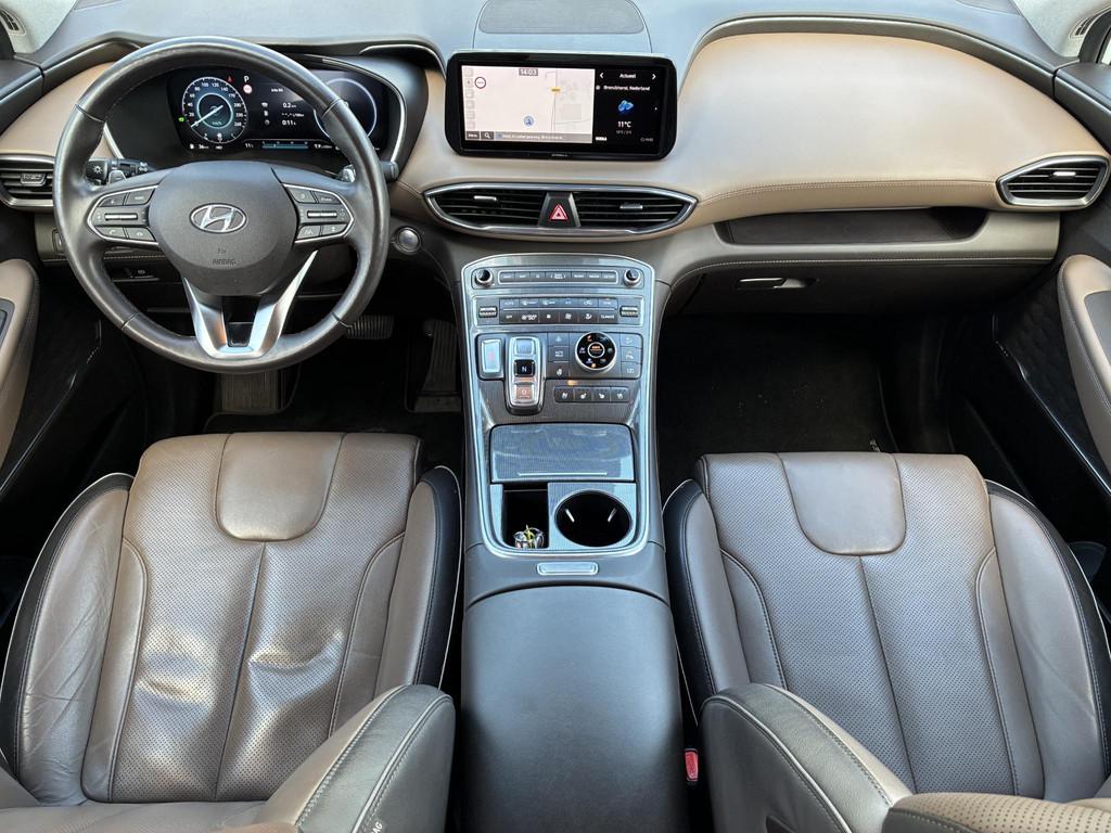 Hyundai Santa Fe 1.6 T-GDI PHEV Premium / Fabrieksgarantie t, Auto's, Hyundai, Automaat, Gebruikt, Euro 6, 4 cilinders