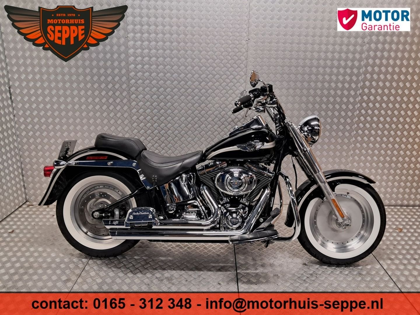 HARLEY-DAVIDSON FAT BOY FLSTF, 2 cilinders, HARLEY-DAVIDSON, Bedrijf, Onbekend