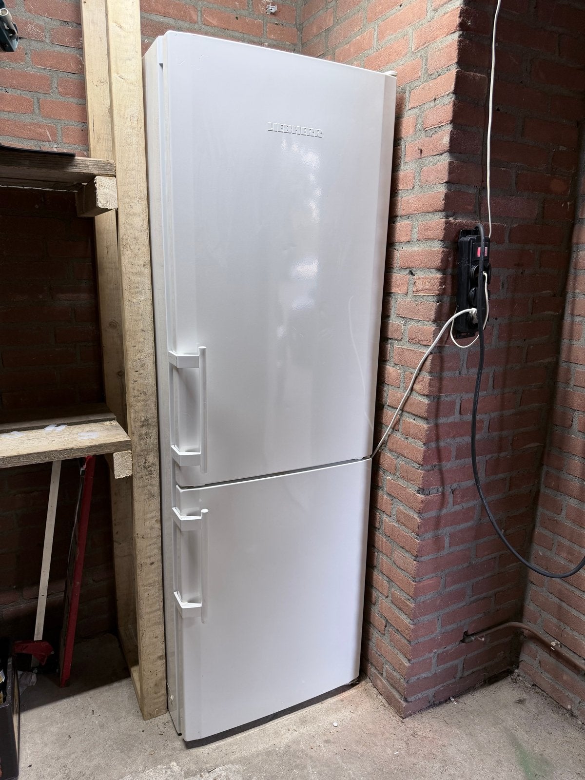 Liebherr Comfort NoFrost Koel-vriescombinatie, Ophalen, Gebruikt, 200 liter of meer, 60 cm of meer