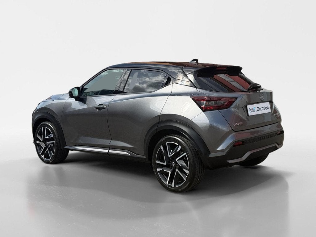 Nissan Juke 1.6 Hybrid N-Design WK DEAL € 500,- korting |L, Auto's, Nissan, 12 maanden, Stof, Gebruikt, Origineel Nederlands