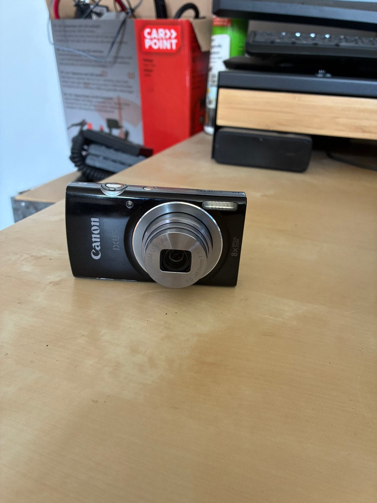 Canon IXUS Compact Camera - Zwart, 8x optische zoom, Ophalen, Canon, Compact, Zo goed als nieuw
