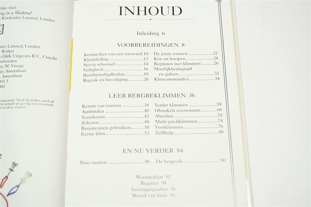 Leer Bergbeklimmen — Techniek & Instructie, Geïllustreerd, Ophalen of Verzenden, Gelezen