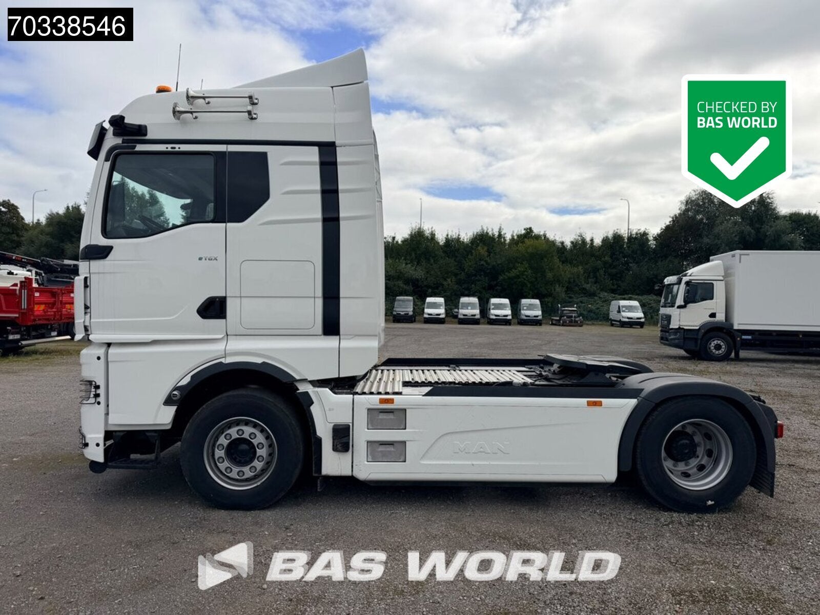 MAN eTGX TGX 20.449 4X2 Electric! eTGX GM Hydraulic Standkli, Auto's, Automaat, Stof, Euro 6, MAN