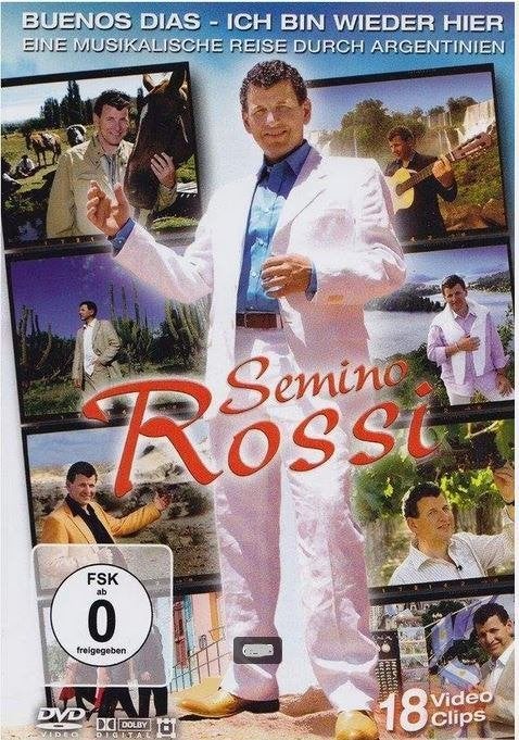 DVD Semino Rossi Buenos Dias  & Ich Bin Wieder Da +Clips +, Cd's en Dvd's, Alle leeftijden, Verzenden, Nieuw in verpakking
