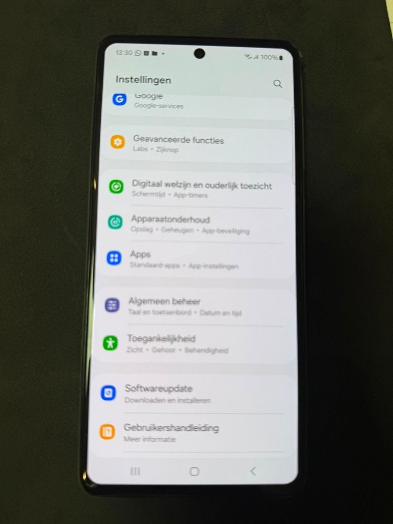 Samsung Galaxy A72 128GB Wit | Topstaat |, Ophalen of Verzenden, Zo goed als nieuw