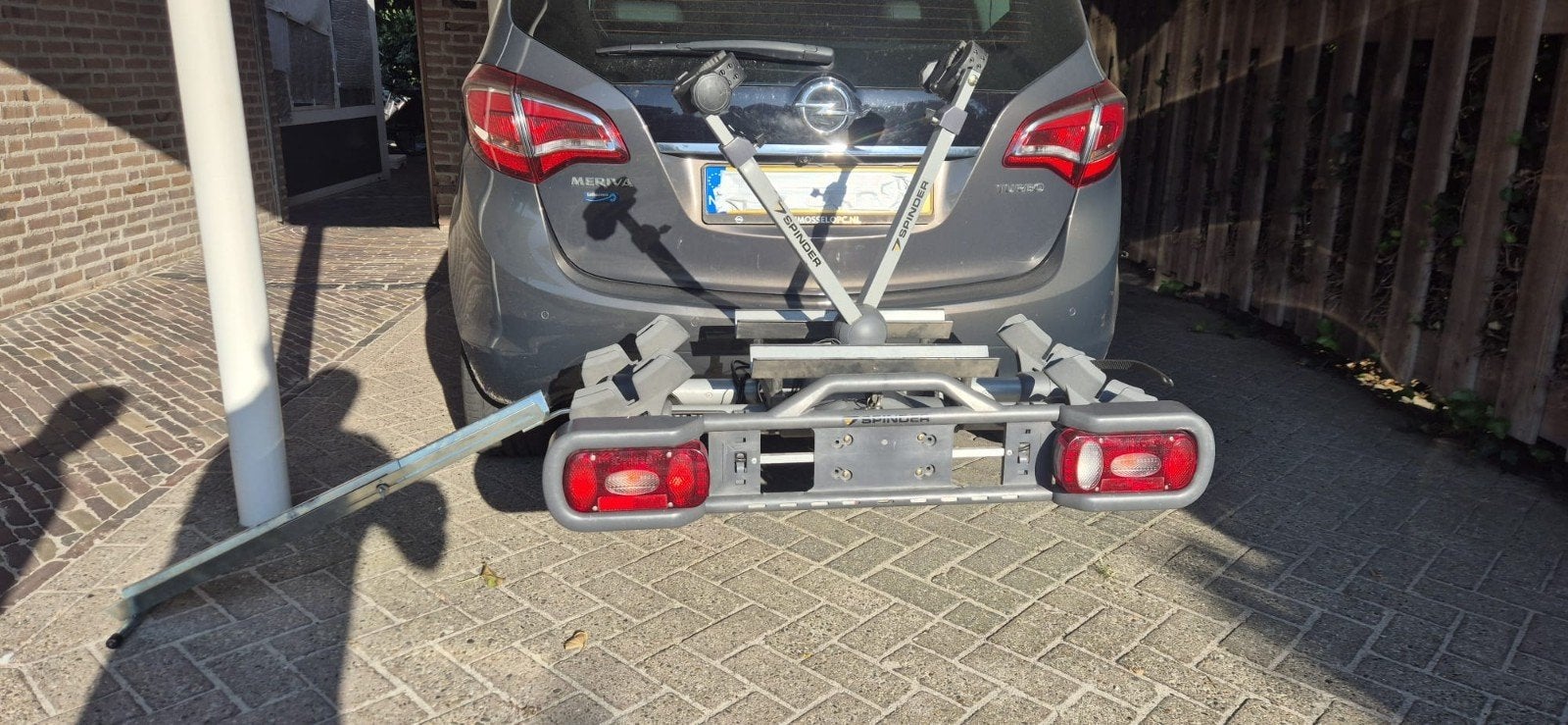 Spinder Eagles  Rec -2 -fn met oprijgoot, Auto diversen, Fietsendragers, Ophalen, Gebruikt, Trekhaakdrager