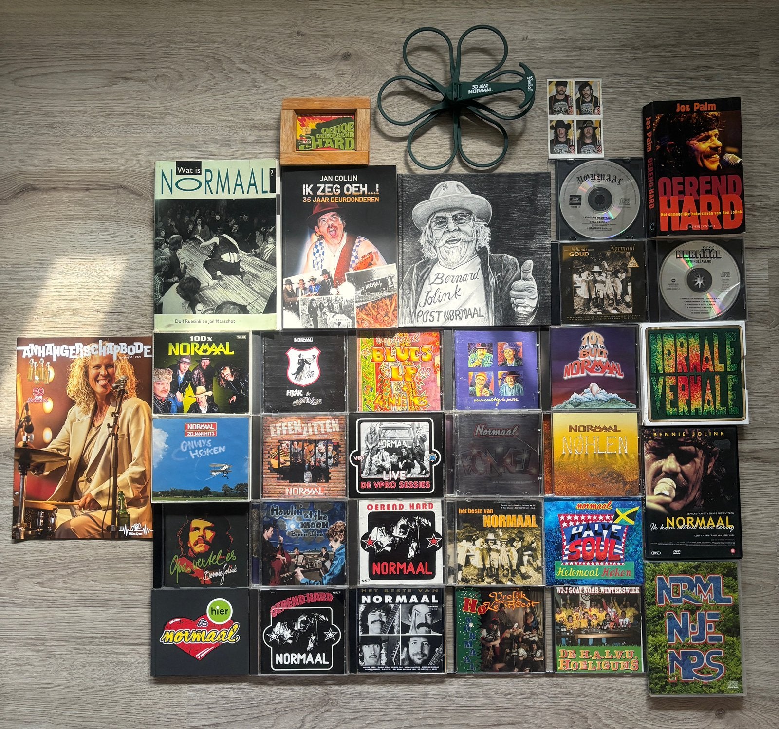 NORMAAL/Bennie Jolink cd’s, dvd’s, boeken, set/partij, Ophalen of Verzenden, Zo goed als nieuw, Overige typen