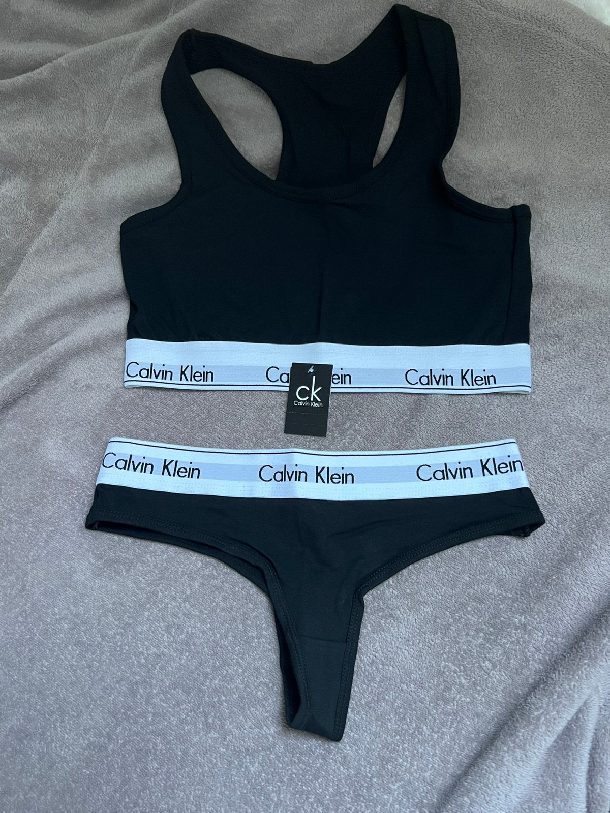 Calvin Klein ondergoed setje, Kleding | Dames, Ophalen of Verzenden, Zo goed als nieuw, Zwart, Fitness of Aerobics