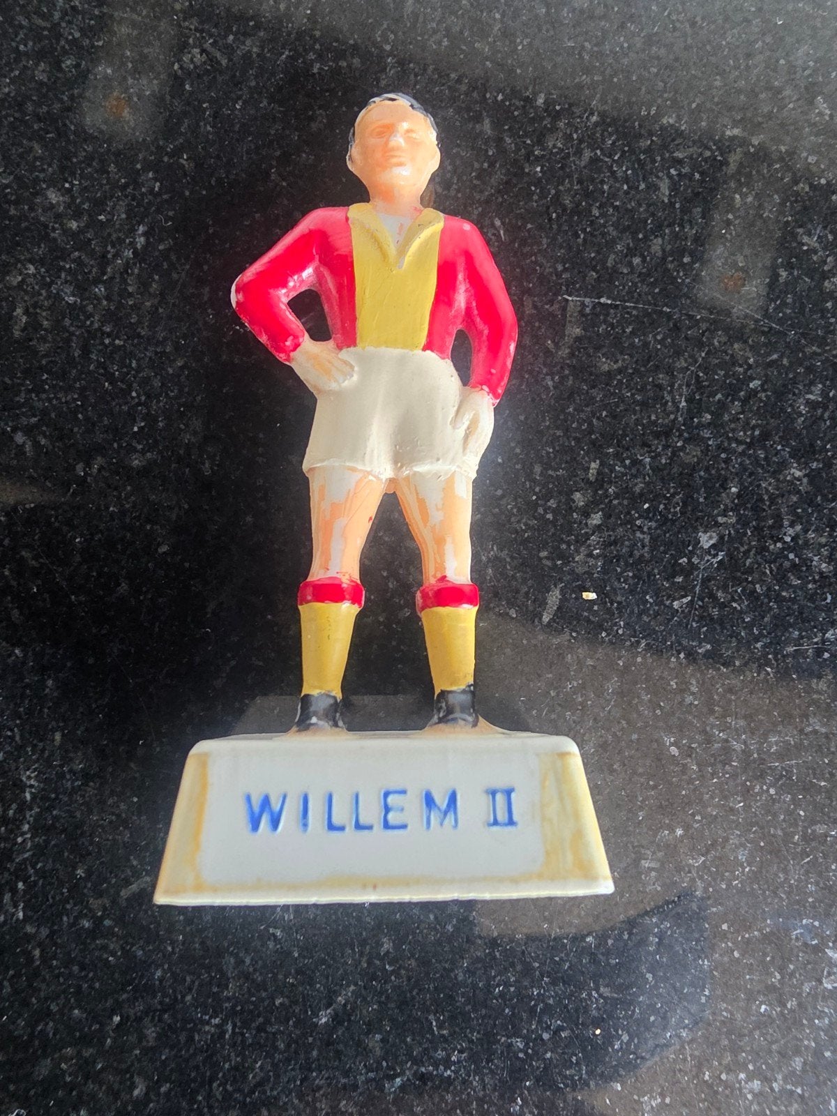 Willem II Smith Voetbalbeeldje - Vintage Fan Item, Verzamelen, Sportartikelen en Voetbal, Ophalen of Verzenden