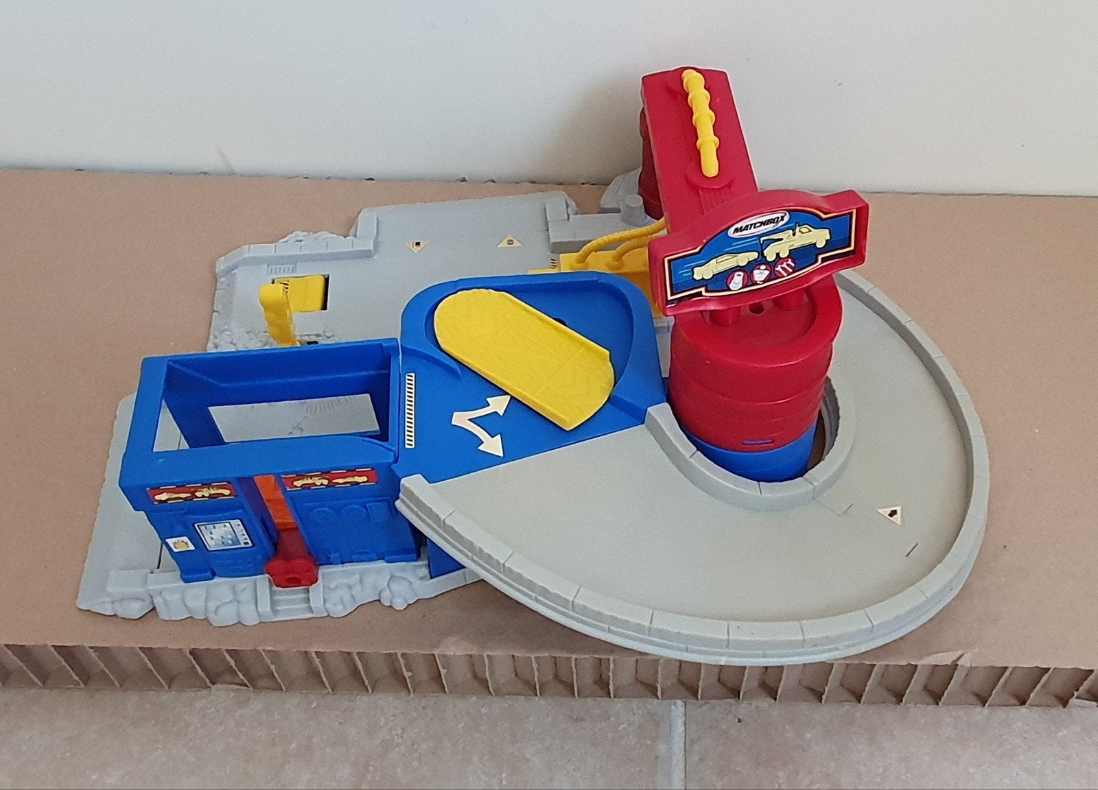 Matchbox Auto Garage Hero City, Ophalen of Verzenden, Gebruikt