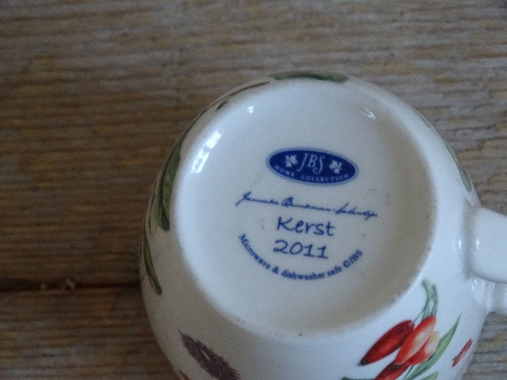 Servies Janneke Brinkman, KERST, zo goed als nieuw, Huis en Inrichting, Overige merken, Overige typen, Ophalen of Verzenden, Zo goed als nieuw