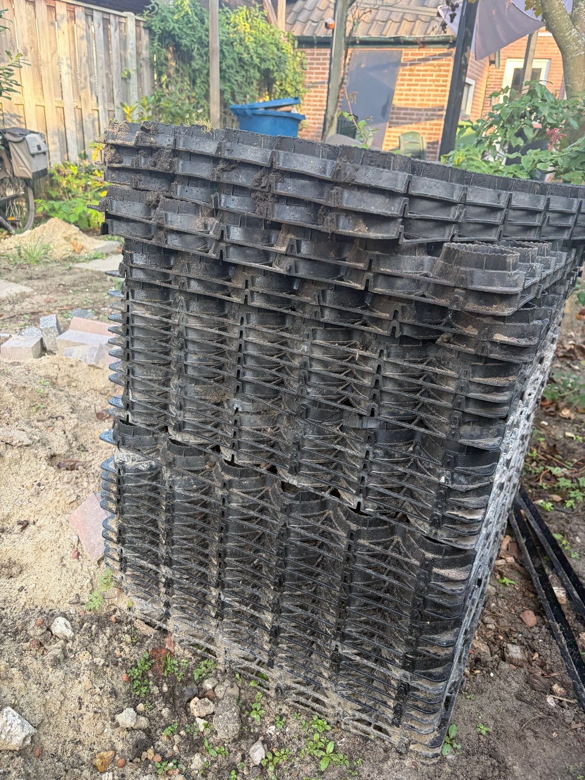 Grindmatten voor tuin of oprit - Nieuw en gebruikt, Ophalen of Verzenden, Gebruikt