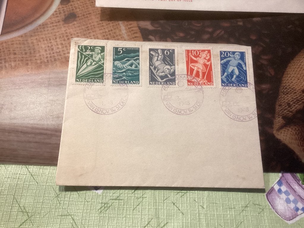 No5277 Voorloper auto-postkantoor 15 nov tm 31dec 1948 Heb, Postzegels en Munten, Ophalen, Onbeschreven, Nederland