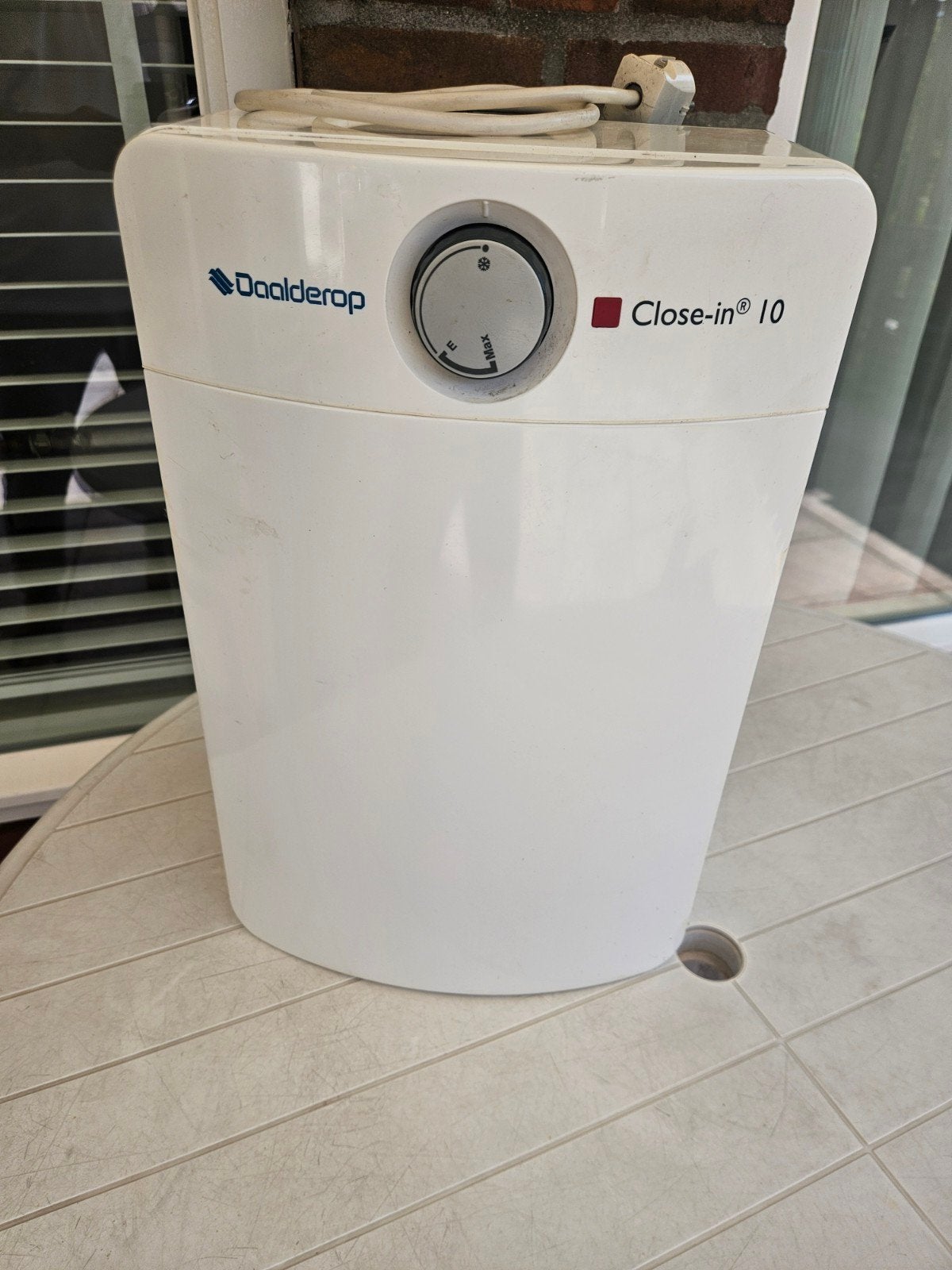 Daalderop Close-in 10 liter boiler, Ophalen, Gebruikt