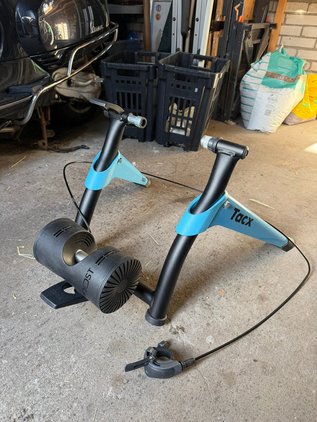 Tacx Boost indoortrainer, Sport en Fitness, Ophalen of Verzenden, Zo goed als nieuw, Overige typen