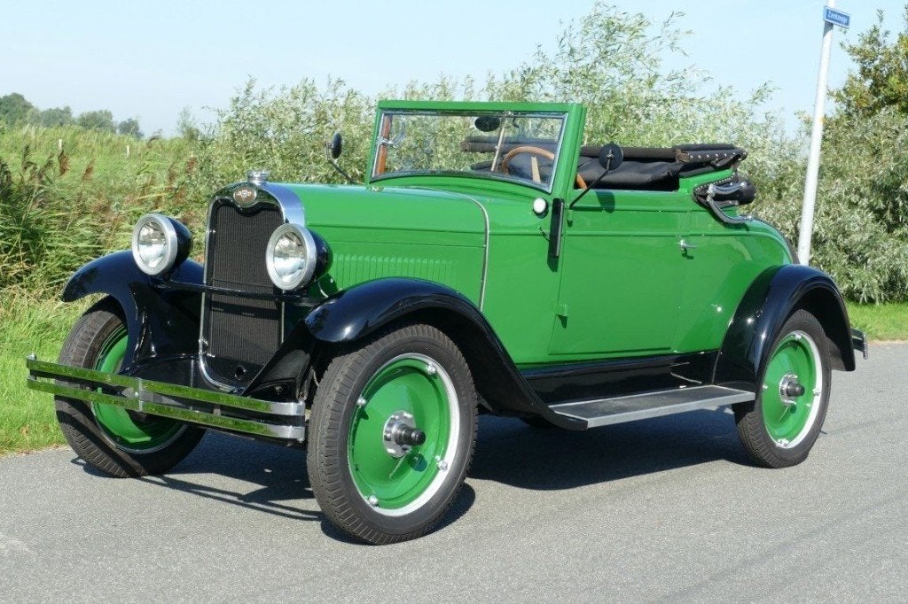 Chevrolet National AB Convertible 1928, Auto's, Chevrolet, Zwart, 4 cilinders, Cabriolet, 4 stoelen