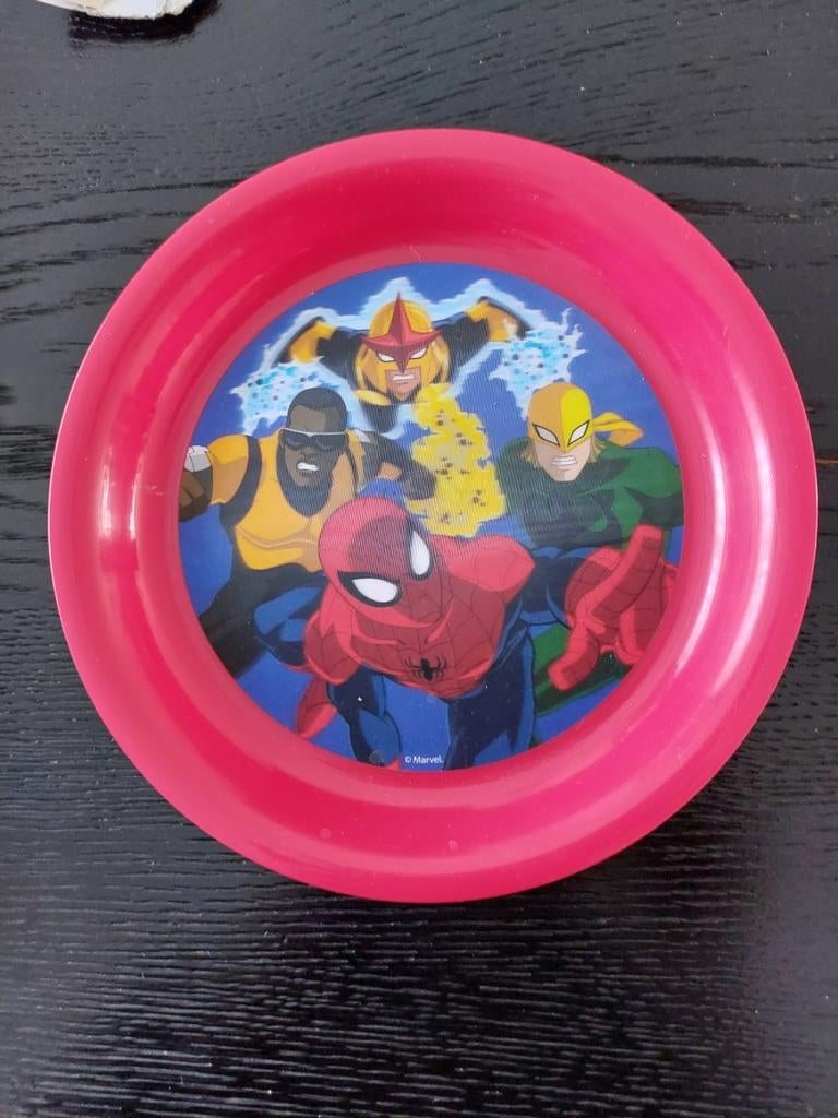 Spiderman bordje/ trapveer, Ophalen, Zo goed als nieuw