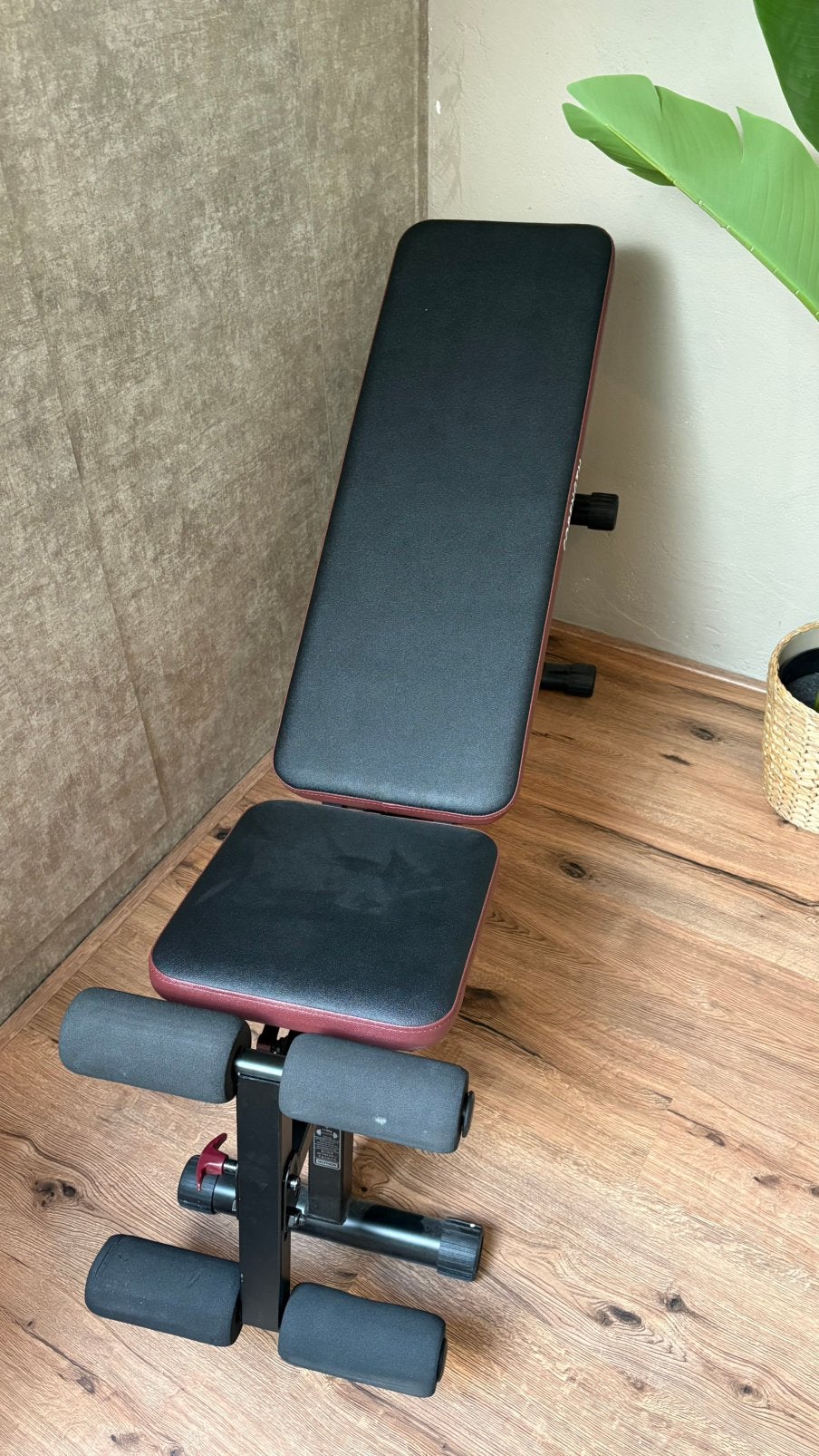 Corength Bench 500 Fold fitnessbank van Decathlon, Ophalen, Zo goed als nieuw, Fitnessbank