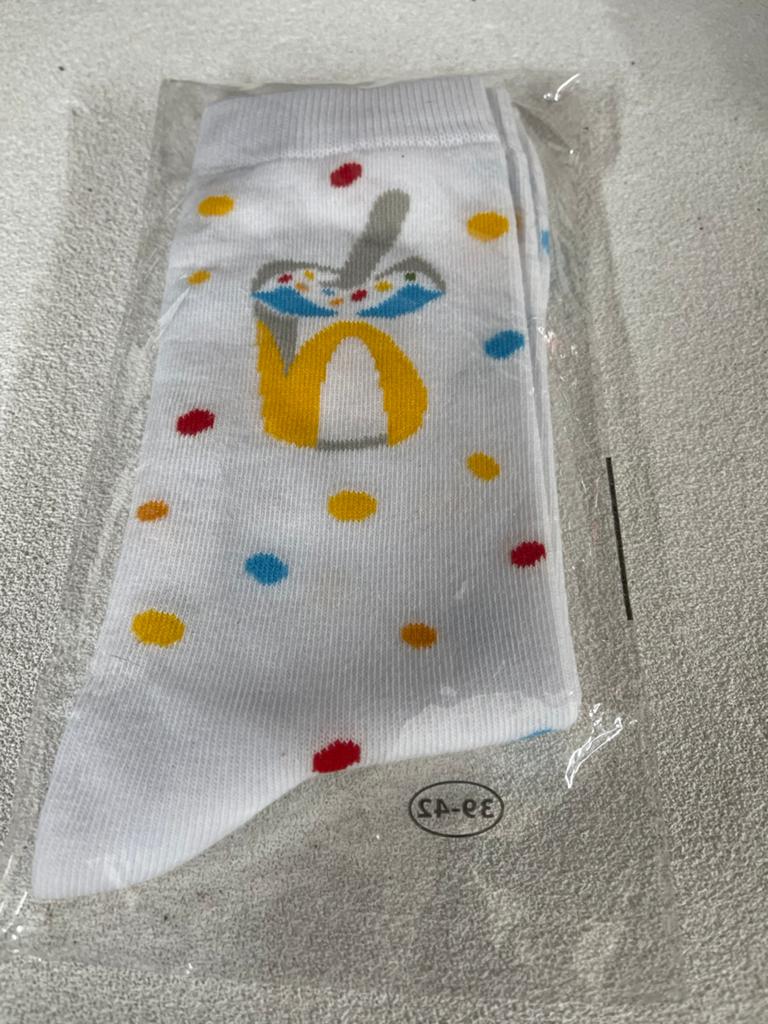 McDonald's Sokken Maat 39-42 - Nieuw in Verpakking, Ophalen of Verzenden, Nieuw, Gebruiksvoorwerp