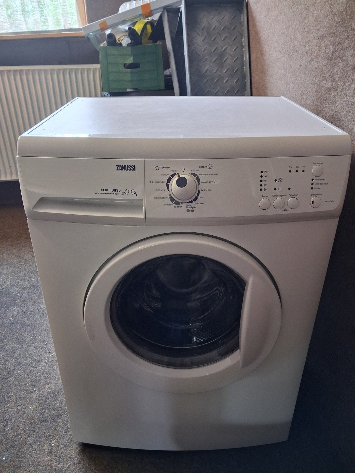 Hele gave Zanussi wasmachine 6 kg. !!, Ophalen of Verzenden, Zo goed als nieuw, 1200 tot 1600 toeren, 85 tot 90 cm