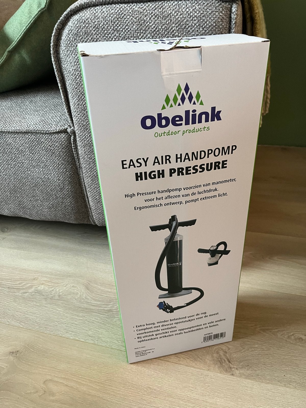 Obelink Easy Air Handpomp High Pressure, Ophalen, Nieuw