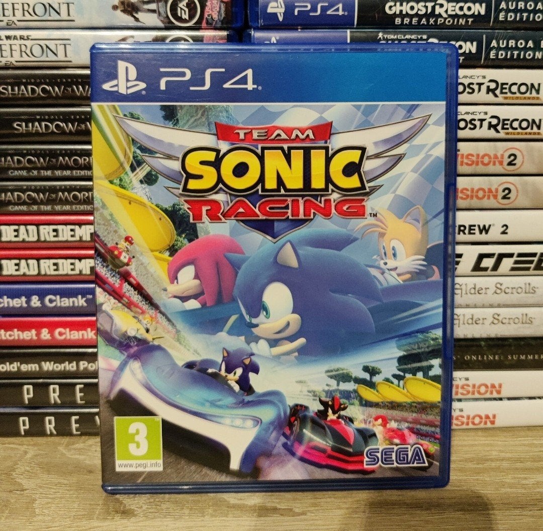 team Sonic racing playstation 4, J, 1 speler, Ophalen of Verzenden, Zo goed als nieuw