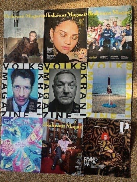Volkskrant Magazine 9 exemplaren plus FD magazine, Ophalen of Verzenden, Zo goed als nieuw, Overige typen