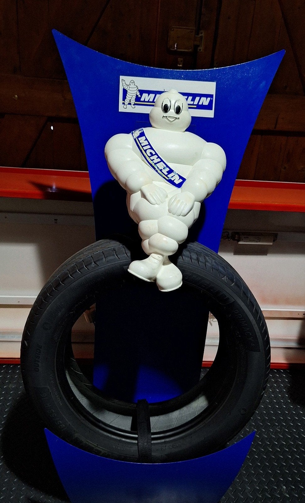 Michelin banden display (evt incl bibendum)), Ophalen, Gebruikt