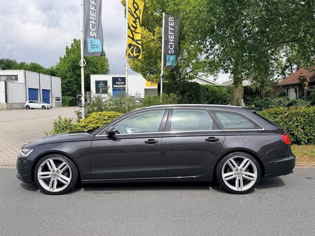 Audi A6 Avant 2.0 TFSI S-Line 240PK Automaat•Leder•Navi, Euro 5, 15 km/l, Gebruikt, Automatische klimaatregeling