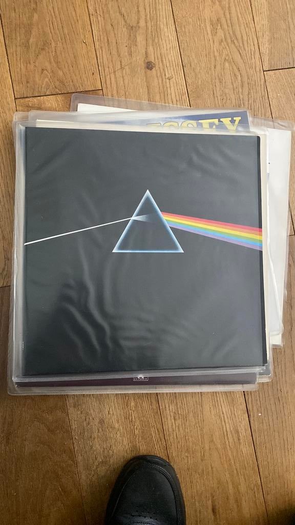 Lp pink floyd, dark side of the moon, Cd's en Dvd's, Vinyl | Rock, Ophalen of Verzenden, Zo goed als nieuw, Overige formaten, Progressive