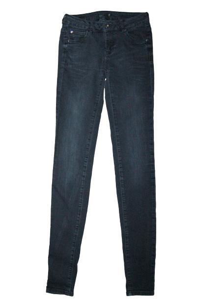 Supertrash jeans, Paradise black used, zwart, Mt. XS, Supertrash, Verzenden, Zwart, Zo goed als nieuw