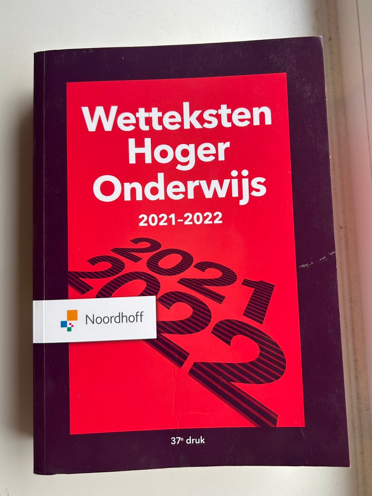 Wettenbundel 2021-2022, Ophalen of Verzenden, Zo goed als nieuw, Overige niveaus