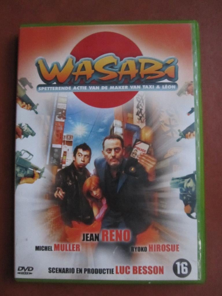 Wasabi (2001), Vanaf 16 jaar, Ophalen of Verzenden, Zo goed als nieuw, Actiekomedie
