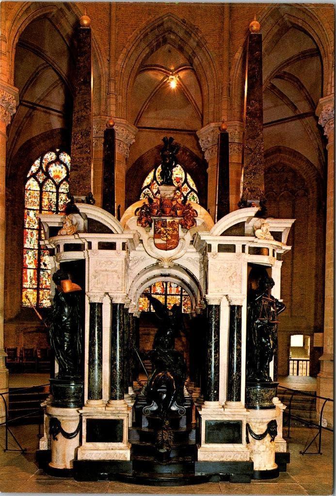 Nieuwe Kerk Delft - 5 ansichtkaarten, Verzenden, 1980 tot heden, Ongelopen, Zuid-Holland