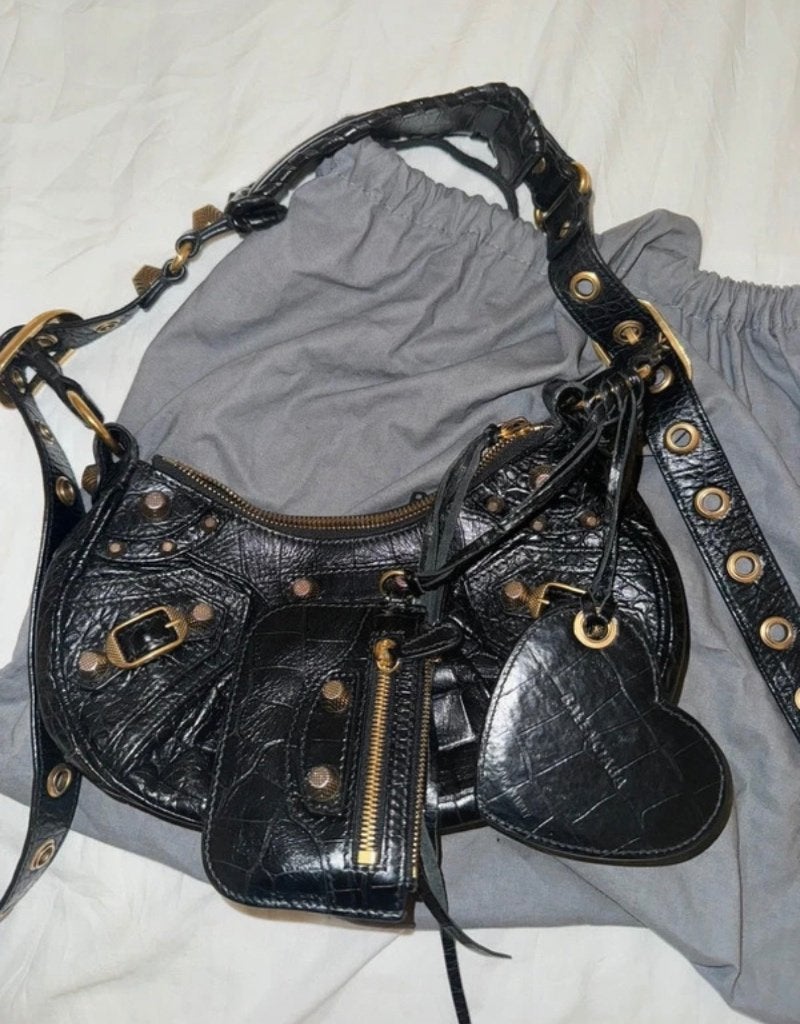 Balenciaga tas, Ophalen of Verzenden, Gebruikt, Zwart, Handtas