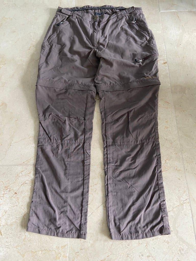 Dames afrits-broek - kleur beige - merk Icepeak - maat L, Icepeak, Bruin, Maat 42/44 (L), Ophalen of Verzenden