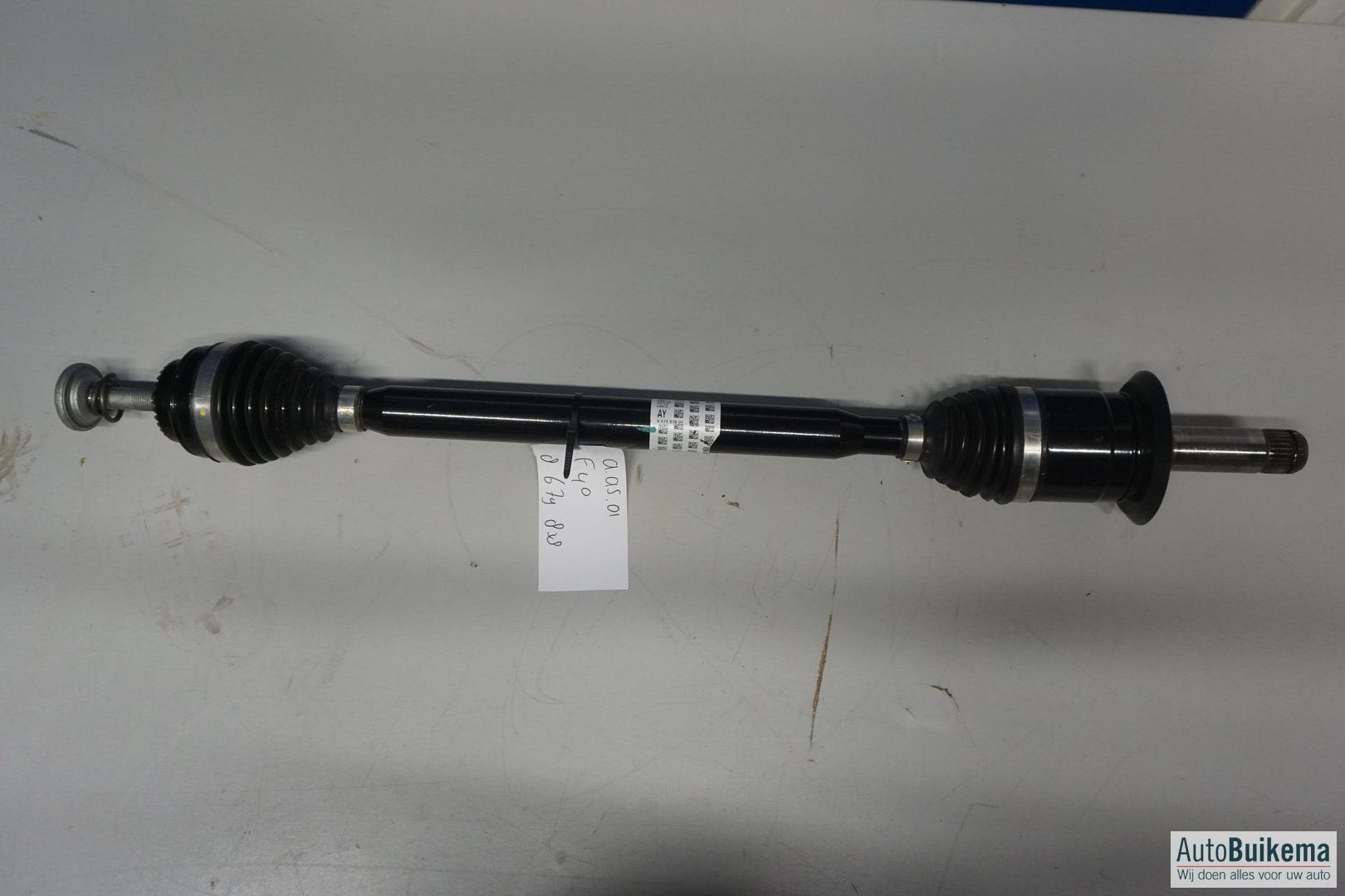 Origineel BMW 1 serie F40 aandrijfas achter, Gebruikt, -, -, Ophalen of Verzenden