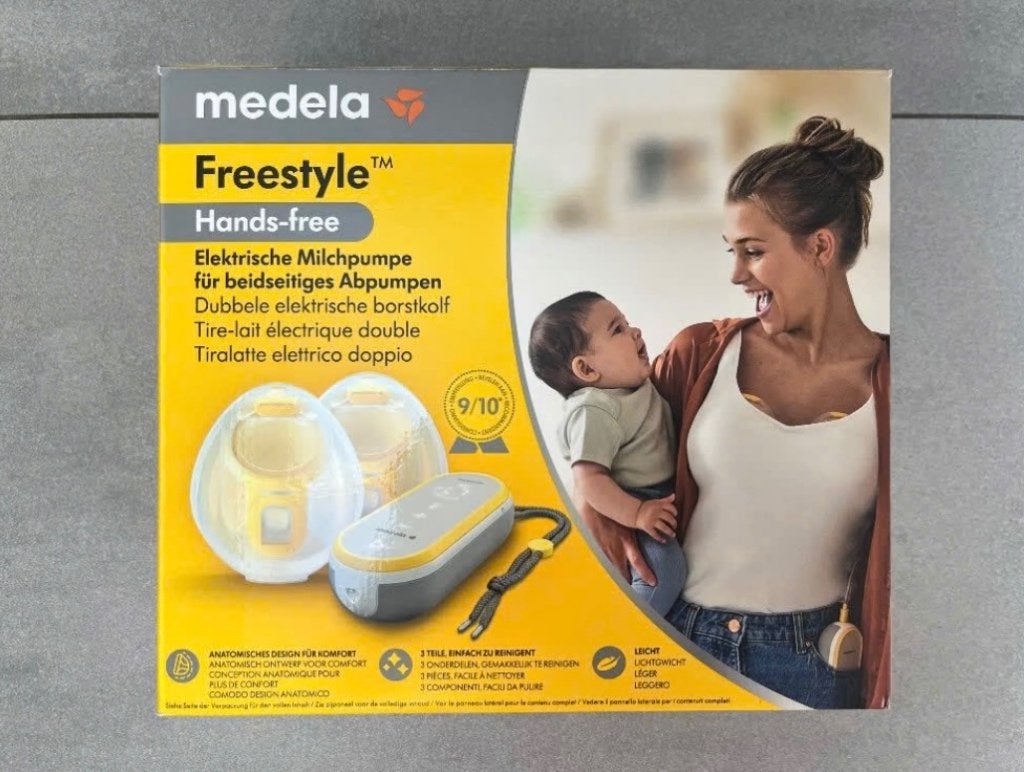 Medela Freestyle elektrische kolf kort gebruikt, Ophalen, Zo goed als nieuw, Draagbaar, Borstkolf