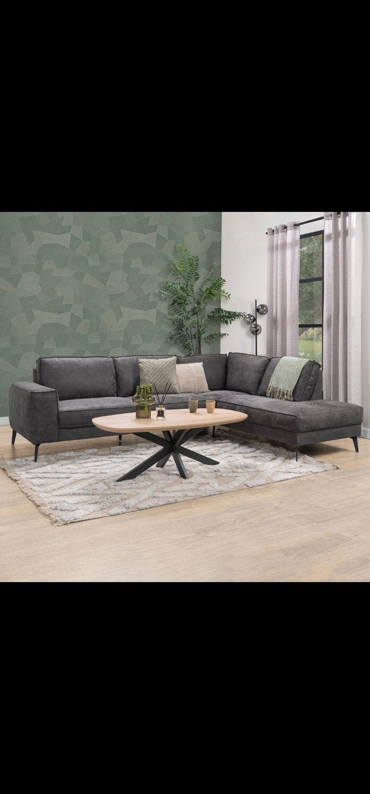 Haco hoekbank type Manchester 290x210cm  incl. bezorgen!, Ophalen, Nieuw