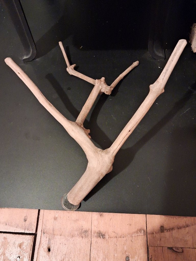 Zitstok Java hout, Dieren en Toebehoren, Ophalen of Verzenden, Zo goed als nieuw, Kooi-accessoires