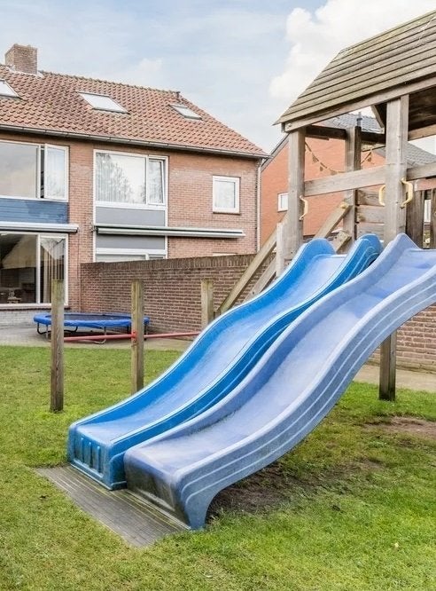 glijbanen, Kinderen en Baby's, Speelgoed | Buiten | Speeltoestellen, Ophalen, Gebruikt, Glijbaan