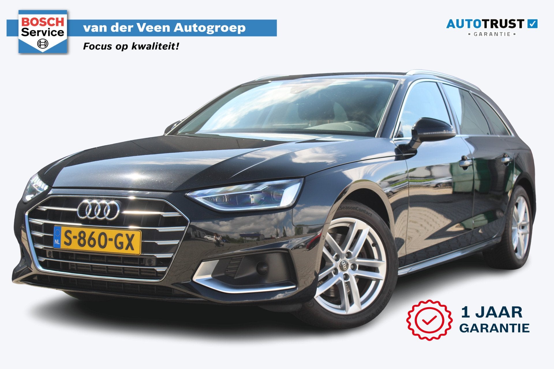 Audi A4 Avant 35 TFSI Advanced Edition | Incl. 12 maanden ga, 12 maanden, Stof, Gebruikt, 4 cilinders