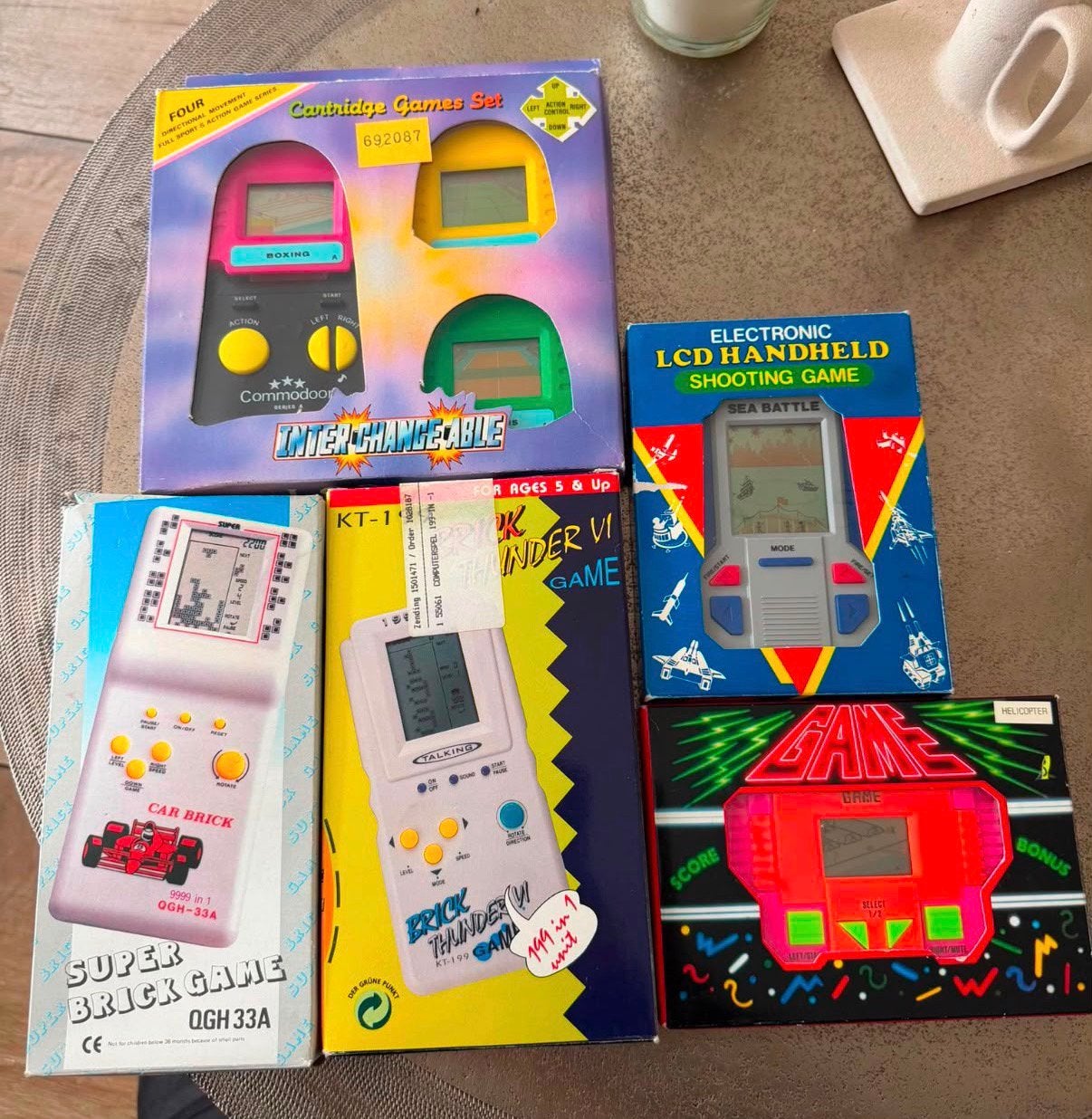 Vintage LCD handheld games jaren 80-90., Spelcomputers en Games, Ophalen, Zo goed als nieuw, Overige modellen