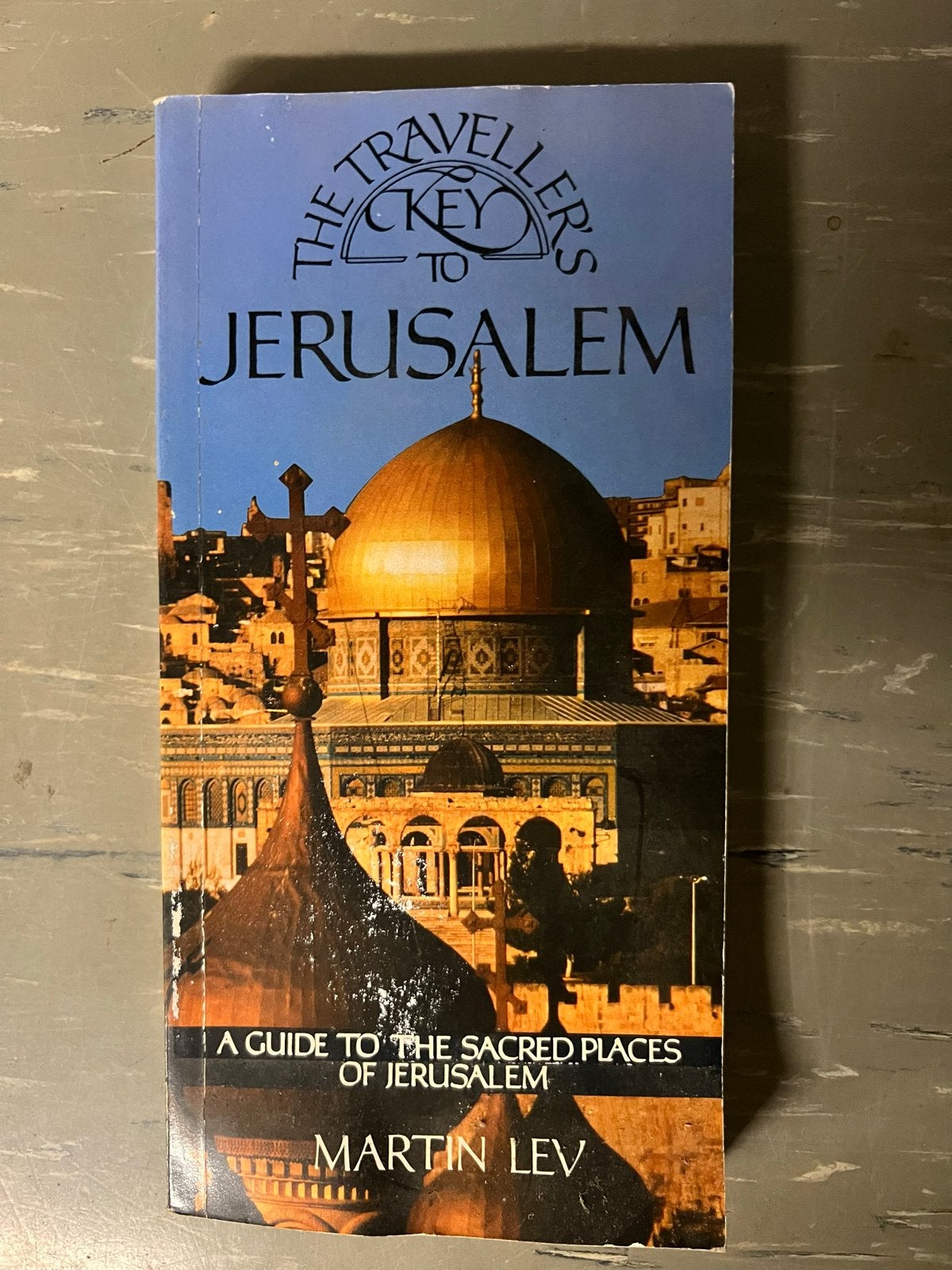 The Traveller's Key to Jerusalem - Reisgids Martin Lev, Ophalen of Verzenden, Reisgids of -boek, Azië, Gelezen